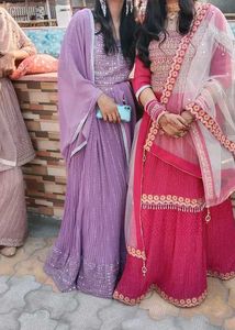 Heavy Engagement Latest Design Lehnga