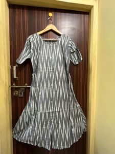 Below Knee Length Maxi Dress
