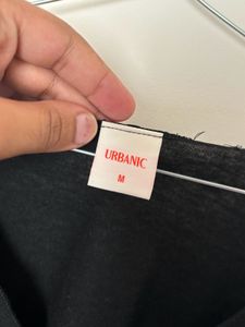 Urbanic Black Crop Top