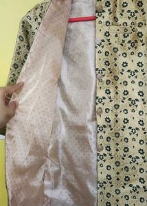 Boys&#39; Floral Print Kurta