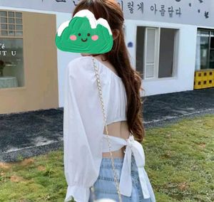 White Crop Top