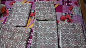 5 Pieces Curtain Set 4 Windows And 1 Door
