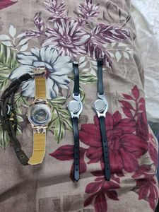 11 Watch Lot  Mixed Set Almost Working