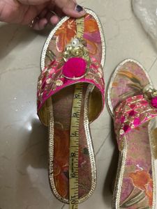 Embroidered Ethnic Sandals