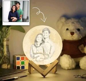 Personalized 3D Moon Lamp