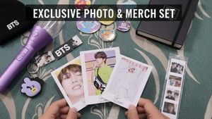 BTS V Fila Photocard