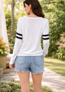 White Long Sleeve Top