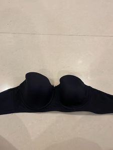Strapless Black Bra