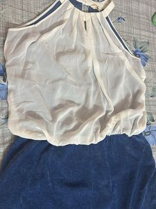 Halter Neck Short Dress