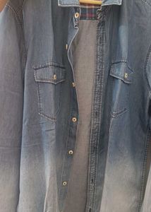 Denim Button Down Shirt