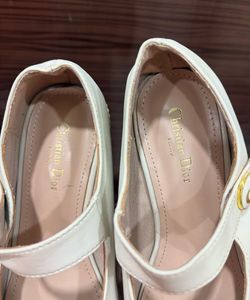 Christian Dior Off White heels