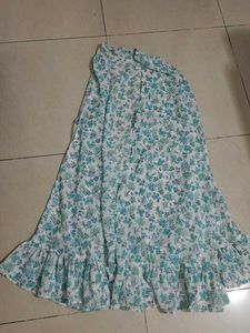 Floral co-ord set with shrug