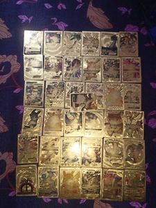 Gold Pokemon Card Collection