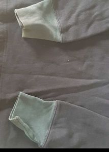 Fleece wool Black Hoodie