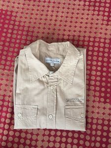 Casual Cargo Button-Down Shirt