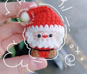 Crochet keychain