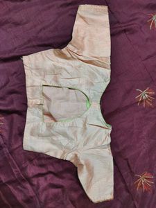 Saree With Blouse Marvadi Style
