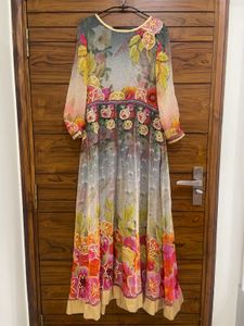 Colourful Ethnic Frockstyle Dress