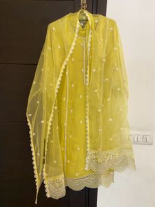 Rakhi Special‼️💛 Lime Green Suit