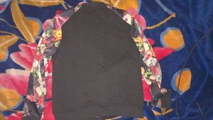 Floral Sleeve Jacket