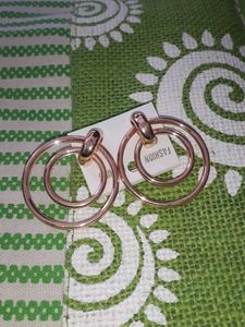 Circle Drop Earrings