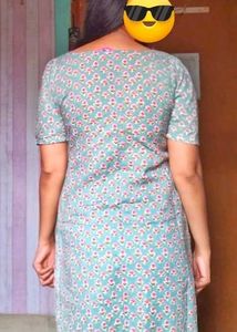 Floral Print Kurti Top