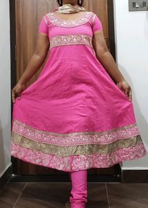 Candy Pink Churidar