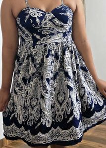Padded Paisley Sundress