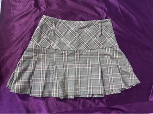 Checked Striped Cute Mini Skirt