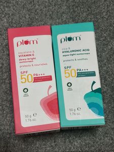 Plum Sunscreen SPF 50 Pack 2