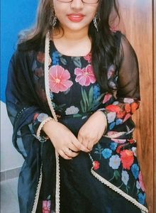 Floral Anarkali Kurta Set