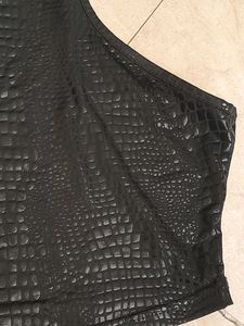 SHEIN Black Detailed Halter Top