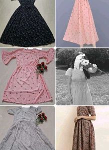 (stretchable)4 DRESSES COMBO🌻