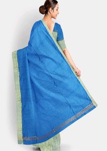 Elegant Blue Saree