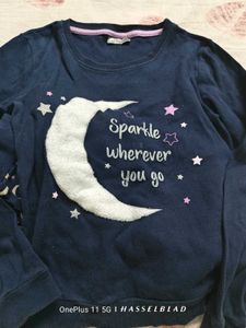 Navy Blue Night Suit