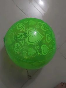 Green Heart Balloon Inflateable
