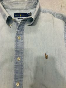 Ralph Lauren Old Money Light Blue Shirt
