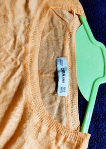 Peach Long Sleeve Top