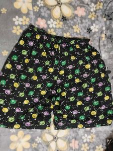 Novelty Print Shorts