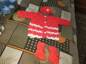 Handmade Crochet Baby Set