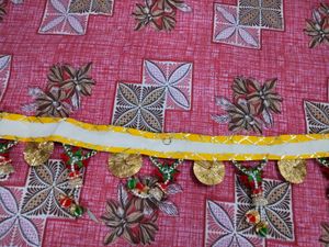 Rajasthani Gota Patti Door Hanging Toran/ Bandhanw