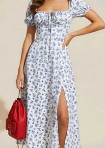 Floral Print Midi Dress