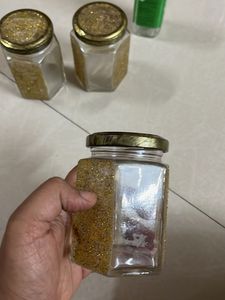 Glass Jar With Tray