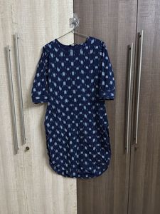 Stylish Blue Printed Kurta
