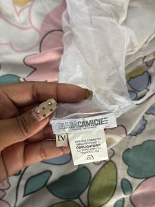 White Sleeveless Top