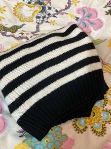 Striped Knit Sweater