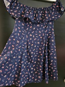 Floral Off-Shoulder Dress