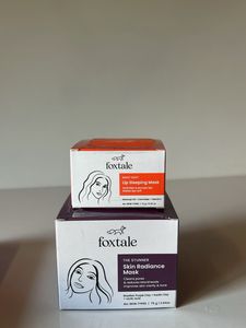 Foxtale Skin Radiance Mask &amp; Lip Mas
