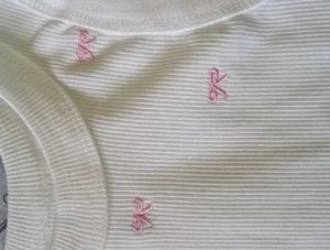 Ribbed Tank Top with Bows