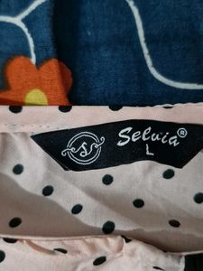 This Is Beautiful Top With Polka Dots